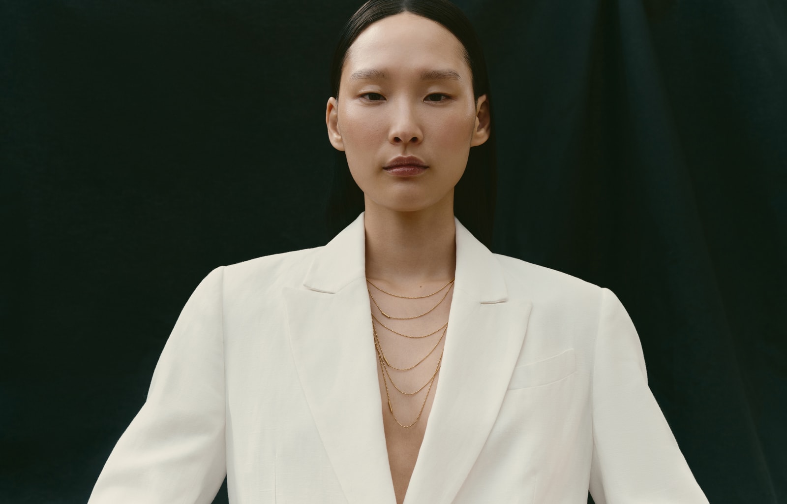 Gold with Diamond necklace Gold Woman - Brunello Cucinelli