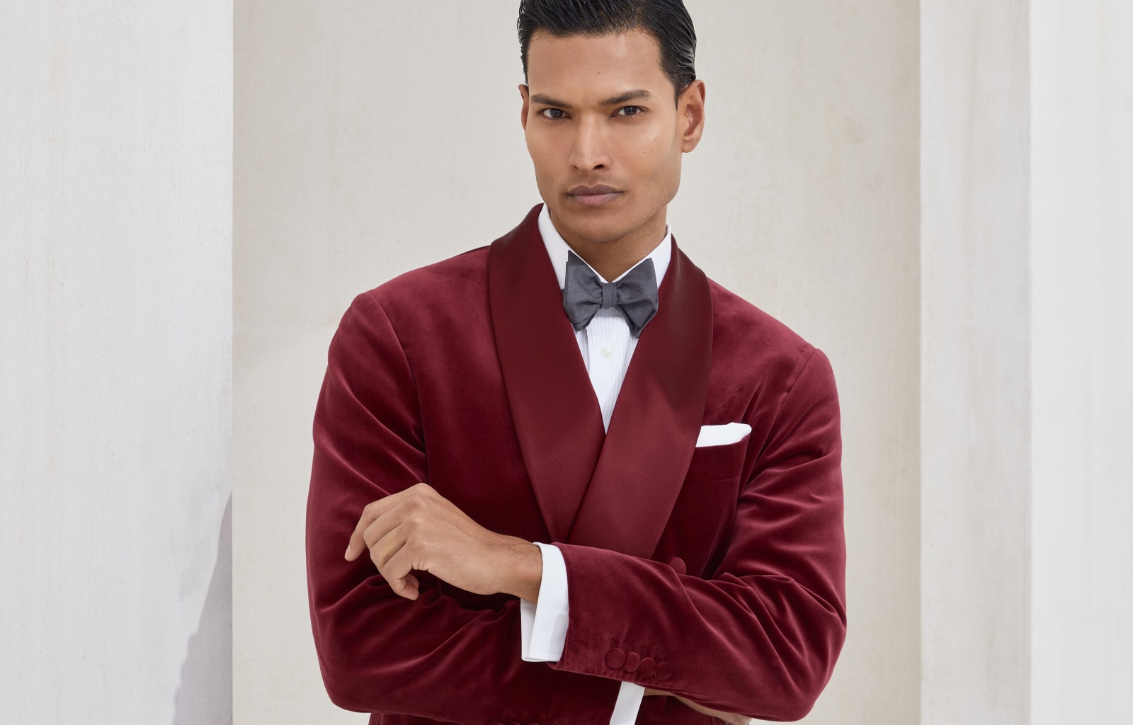 Smokingsakko Amarant Herren - Brunello Cucinelli