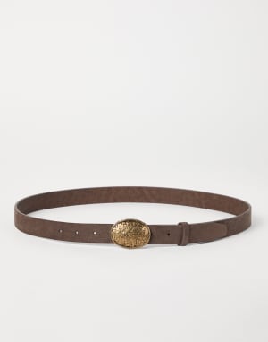 Leather belts for men | Brunello Cucinelli