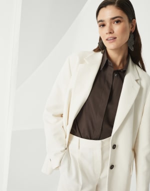 Cavalry blazer with monili Panama Woman - Brunello Cucinelli
