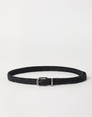 新作★BRUNELLO CUCINELLI レディース ベルト スエード レディース 向け ダークブラウン スエード ベルト | Brunello