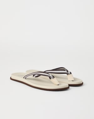 【BRUNELLO CUCINELLI】送料込☆ 編み込みスエード サンダル BRUNELLO CUCINELLI】送料込☆ 編み込みスエード サンダル