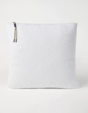 ブルネロクチネリカシミアクッションカバー デザイナーズ装飾クッション | Brunello Cucinelli