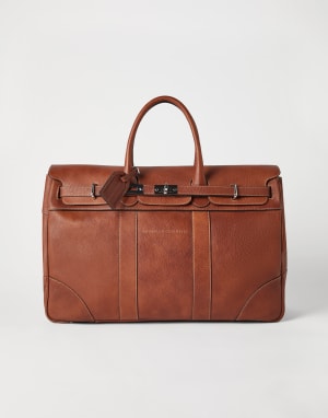 Men's leather bags and backpacks | Brunello Cucinelli