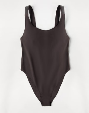 水着・ビーチグッズその他 BRUNELLO CUCINELLI One-piece swimming costume in techno jers Brunello Cucinelli One Piece Swimming Costume In Techno