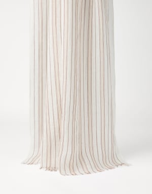 Bufanda Sparkling Beige Mujer - Brunello Cucinelli