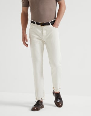 ブルネロクチネリ　オフホワイトデニム　サイズ44 BRUNELLO CUCINELLI - BRUNELLO CUCINELLI(ブルネロクチネリ