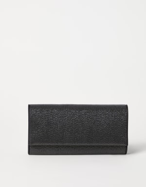 Pochette Precious Lignite Donna - Brunello Cucinelli