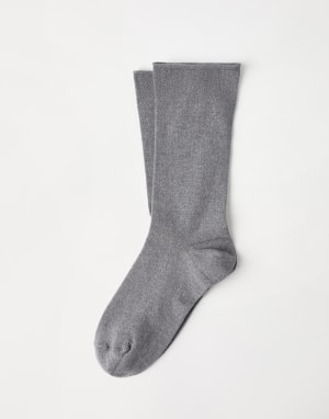BRUNELLO CUCINELLI ルレックスディテール ロングソックス バーティカルロングソックス ライト | アパレルアクセサリー