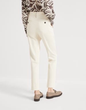 Pantalón Equestrian Panamá Mujer - Brunello Cucinelli