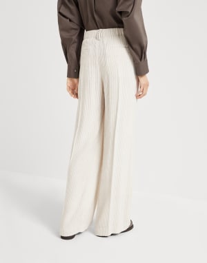 Sartorial track trousers Butter Woman - Brunello Cucinelli