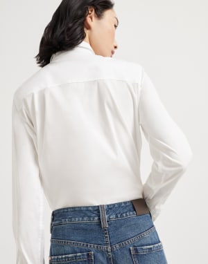 Contemporary Loose-Hose Jeansblau Damen - Brunello Cucinelli