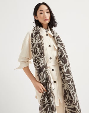 Women's designer scarves | Brunello Cucinelli