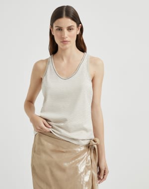 レディーストップ、Tシャツ、ポロシャツ | Brunello Cucinelli レディーストップ、Tシャツ、ポロシャツ | Brunello Cucinelli