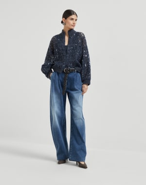 Ribbed jersey top Night Woman - Brunello Cucinelli