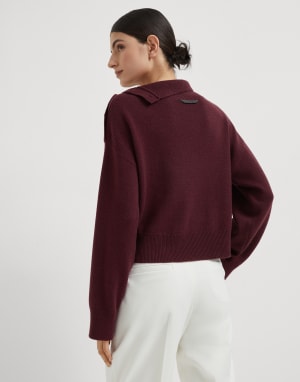 Cashmere sweater Amaranth Woman - Brunello Cucinelli