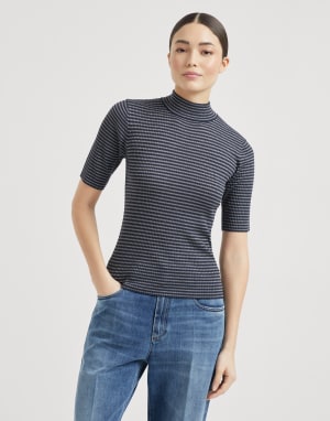 Джемпер из натуральной шерсти и кашемира Ночь Женщина - Brunello Cucinelli