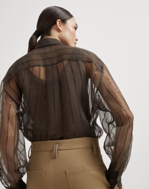 Five-pocket baggy trousers Camel Woman - Brunello Cucinelli