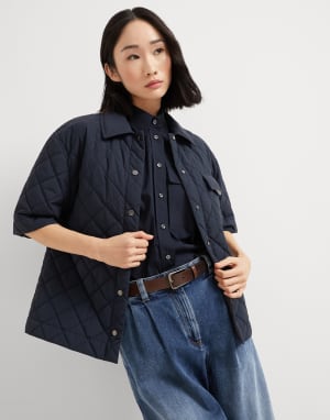 Carved leather belt Cocoa Woman - Brunello Cucinelli