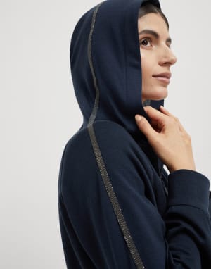 Interlock sweatshirt Night Woman - Brunello Cucinelli