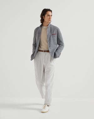 Sweatshirt-style sweater Sand Man - Brunello Cucinelli