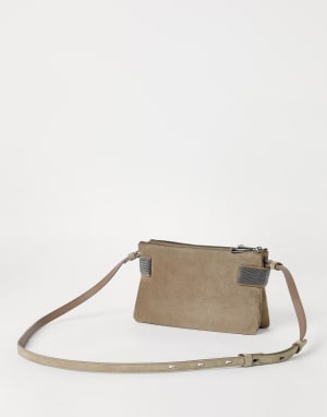 Borsa Shoulder Essence mini Beige Caldo Donna - Brunello Cucinelli