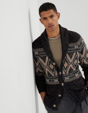 假叠层T恤 香草绿 男款 - Brunello Cucinelli