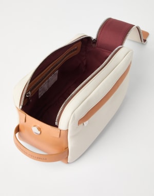 Vacchetta leather beauty case Off-White Man - Brunello Cucinelli