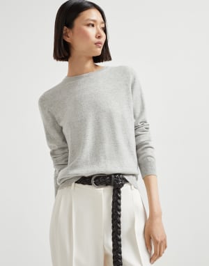 Cashmere sweater Pebble Woman - Brunello Cucinelli