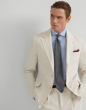 Oxford-Hemd Himmelblau Herren - Brunello Cucinelli