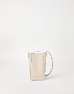 BC Duo phone holder Ivory Woman - Brunello Cucinelli