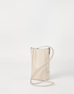 Porta cellulare BC Duo Avorio Donna - Brunello Cucinelli