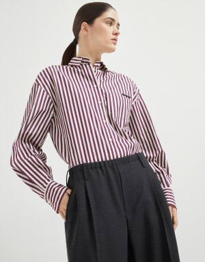 Sartoriale Track-Hose Schwarzgrau Damen - Brunello Cucinelli