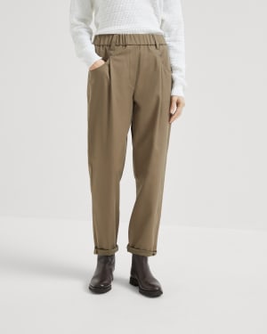 Baggy trousers Brown Woman - Brunello Cucinelli