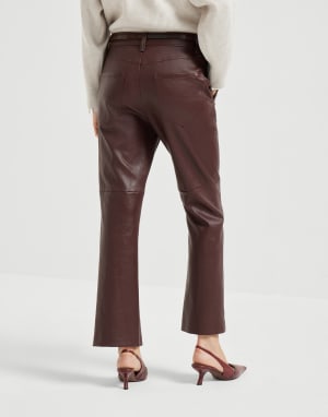 Square cigarette trousers Henna Woman - Brunello Cucinelli