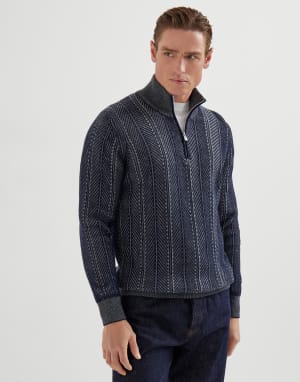 Vanisé sweater Panama Man - Brunello Cucinelli