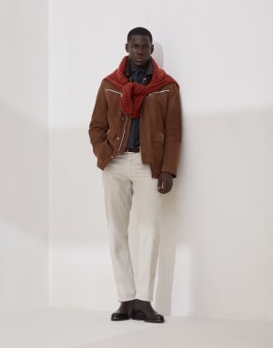 BRUNELLO CUCINELLI モニリチェンティテルハケットハット Men's fashion: view all the looks | Brunello Cucinelli