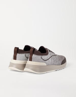 Knit runners Brown Man - Brunello Cucinelli