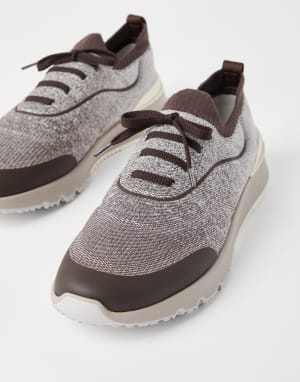 Knit runners Brown Man - Brunello Cucinelli