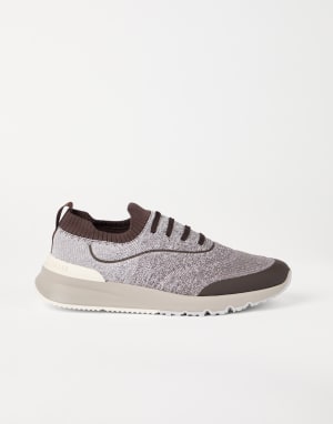 Knit runners Brown Man - Brunello Cucinelli