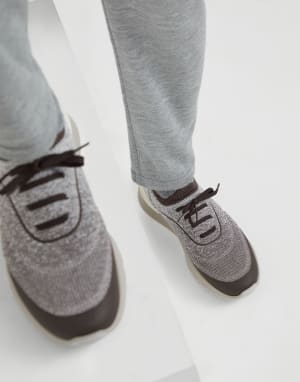 Knit runners Brown Man - Brunello Cucinelli