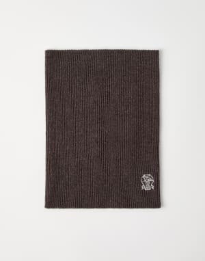 Neck warmer Brown Man - Brunello Cucinelli