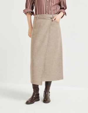 BRUNELLO CUCINELLI スカート レディース エレガント＆カジュアルスカート | Brunello Cucinelli