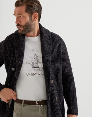 Jersey T-shirt White Man - Brunello Cucinelli