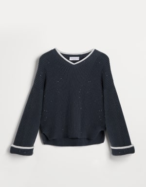 キッズ用トップス BRUNELLO CUCINELLI TOP (B0A45T047B C159) Kid's clothing and accessories | Brunello Cucinelli