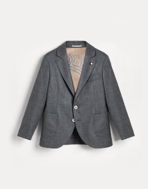 ブルネロクチネリ フォーマル男の子 スーツ 6M(6歳)ブルネロクチネリ Designer suits and blazers for boys | Brunello Cucinelli