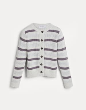 BRUNELLO CUCINELLI ホワイトカーディガン 綿・麻オールシーズン BRUNELLO CUCINELLI ホワイトカーディガン 綿・麻オールシーズン