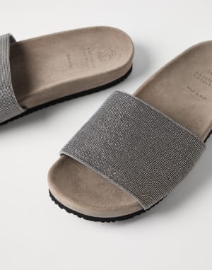 Leather sandals for women | Brunello Cucinelli Leather sandals for women | Brunello Cucinelli