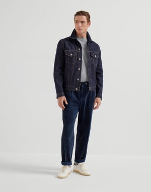 长袖T恤 灰色 男款 - Brunello Cucinelli