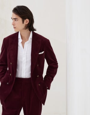 Spread collar shirt White Man - Brunello Cucinelli